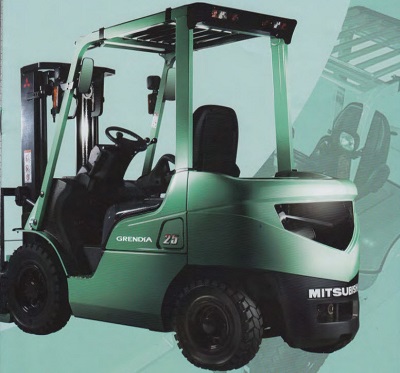 Forklift Mitsubishi GRENDIA Internal Combustion Pneumatic Tyre 3.5 Ton