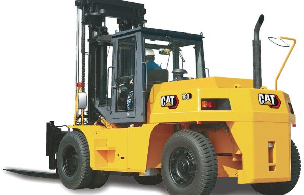 Forklift CAT DP100-160 Internal Combustion Pneumatic Tire Trucks 16 Ton